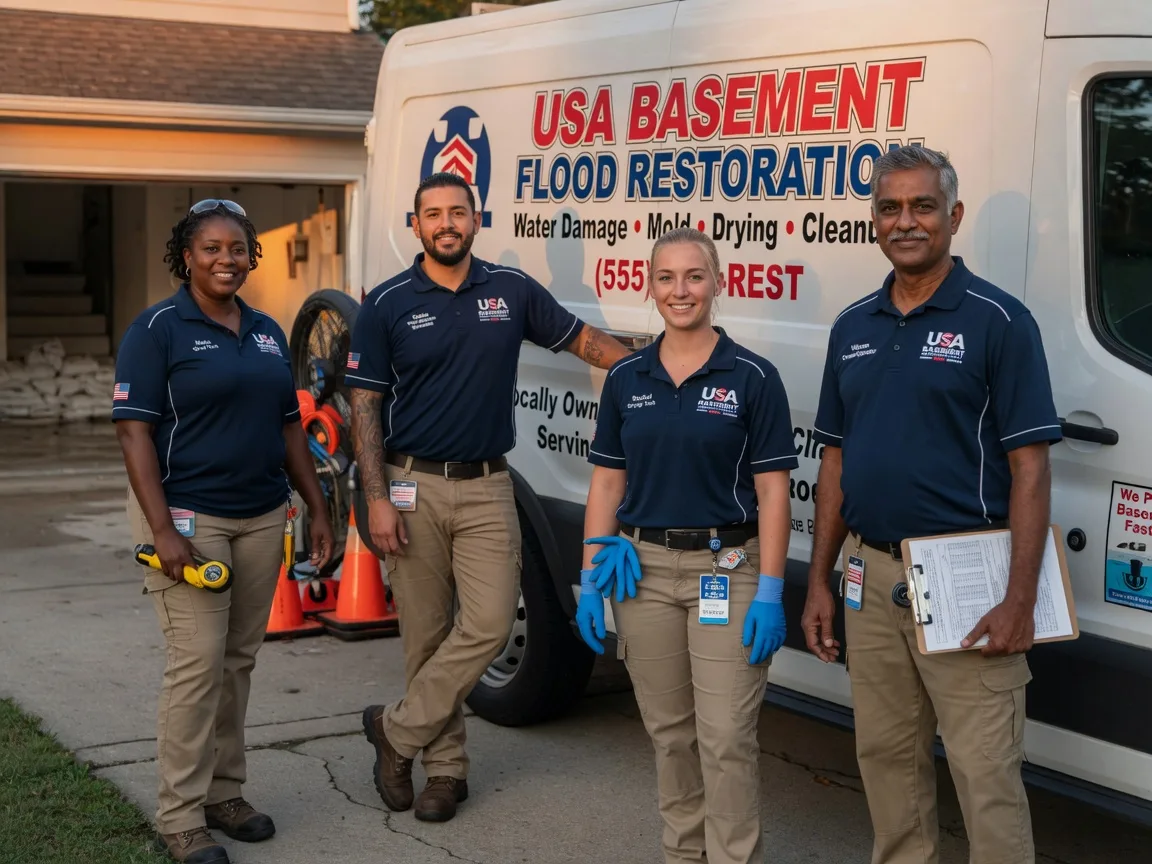 Basement Flood Cleanup company in Whitsett, TX
