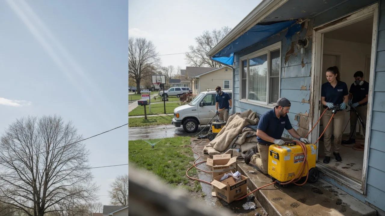 Basement Flood Cleanup in Whitsett, TX near me